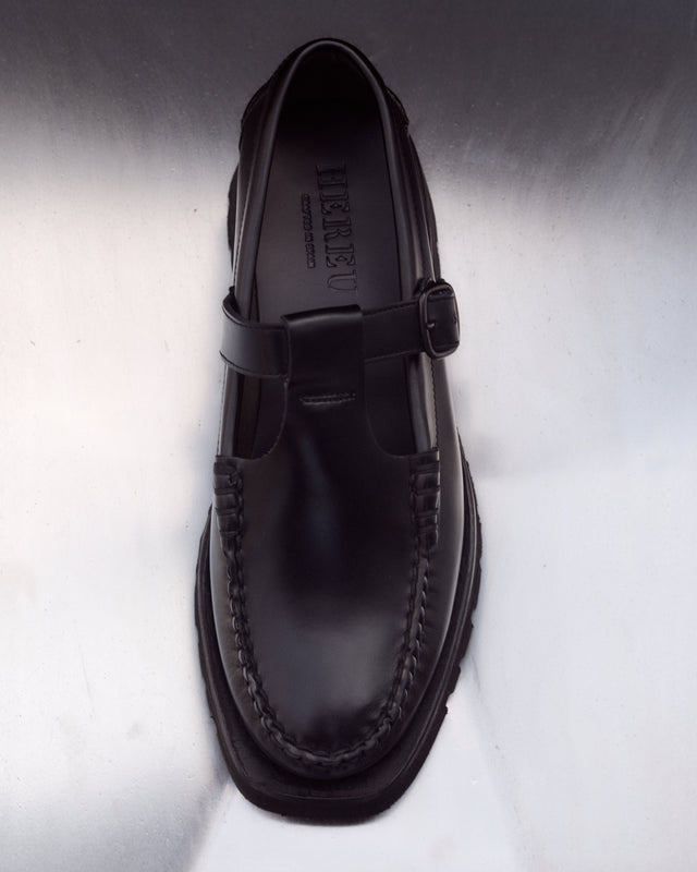 ALBER SPORT - FOR ALL - Tread Sole T-Bar Loafer