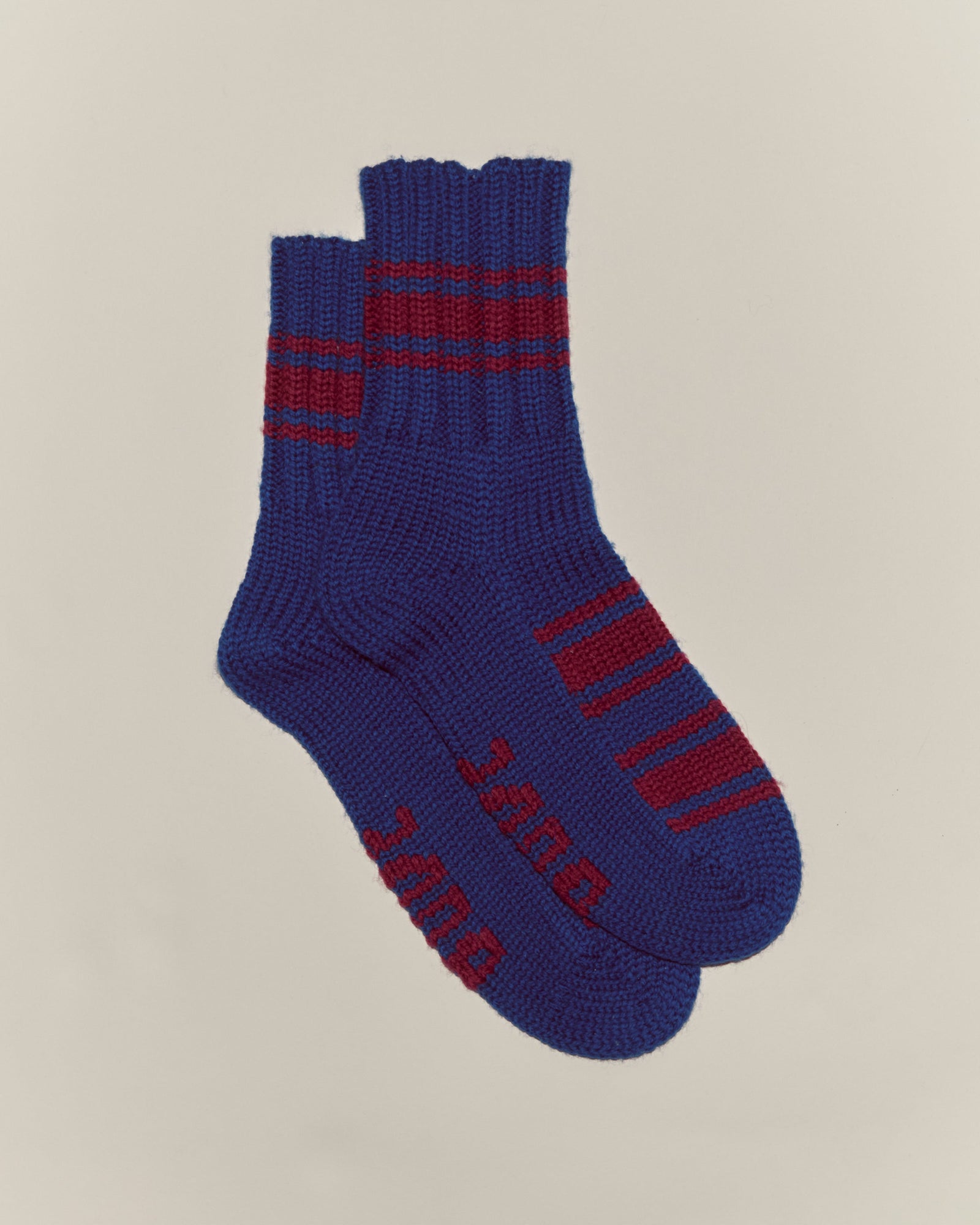 Herrington Stripe Socks - Blue