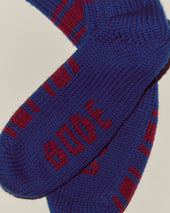 Herrington Stripe Socks - Blue