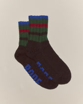 Herrington Stripe Socks - Green