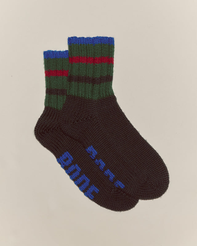 Herrington Stripe Socks - Green