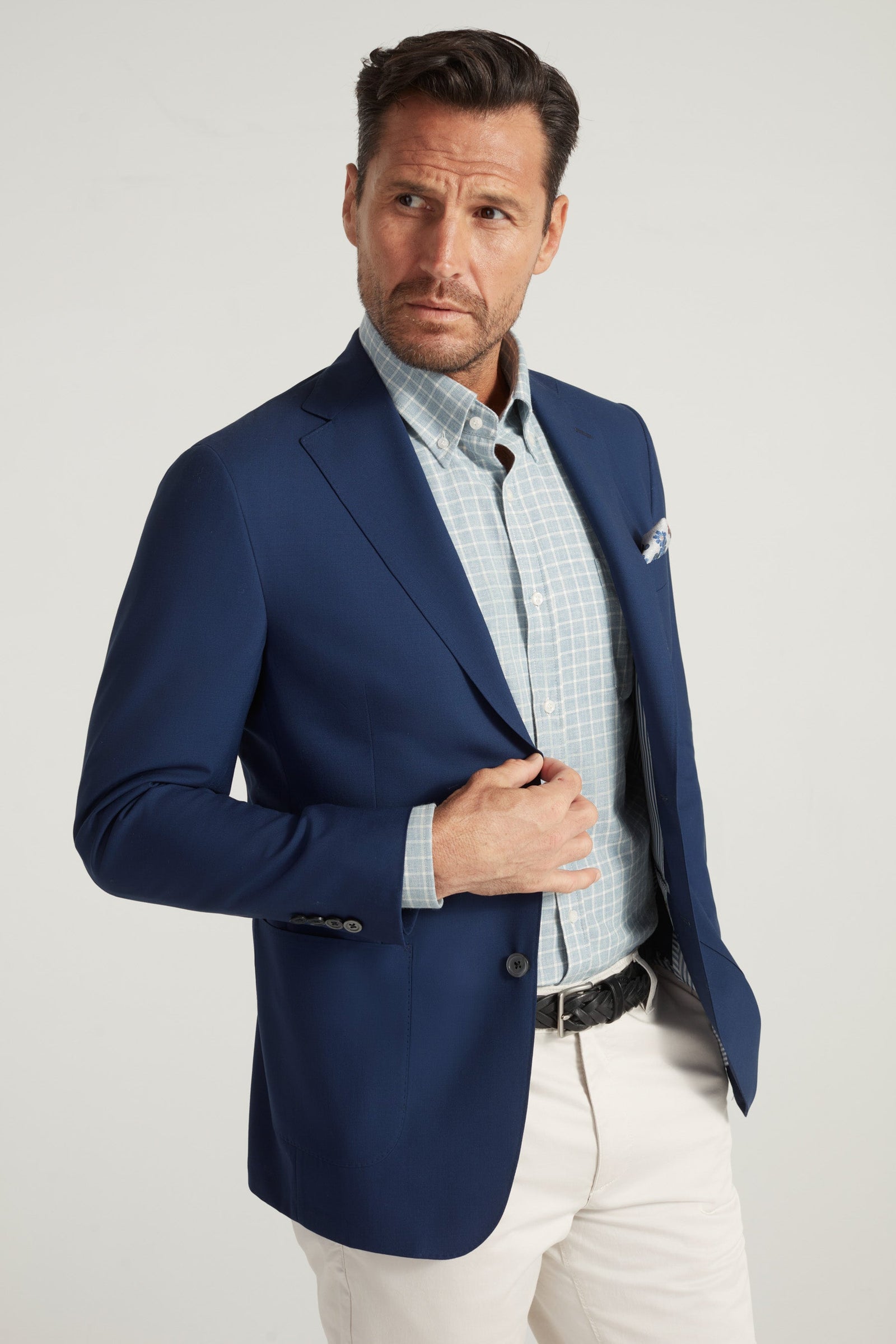Poplin Super 150 S Weightless Blazer