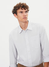 RAYMOND 31-32-5 | Loose Cut Shirt | Silver
