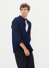 RAYMOND 31-20-4 | Loose Cut Shirt | Real Indigo