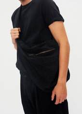 JULIAN 32-110-2 | Crew Neck T-Shirt | Black