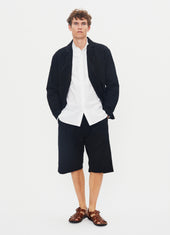 MALVIN 31-75-2 | Loose Cut Blazer | Black Twill