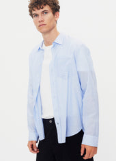 RAYMOND 31-31-3 | Loose Cut Shirt | Sky Blue