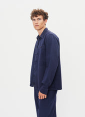 LUKA 31-28-3 | Sturdy Overshirt | Blue