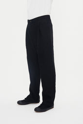 KARLO 31-28-2 | Wide Cut Utility Trousers | Black