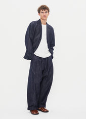 MALVIN 31-74-3 | Loose Cut Blazer | Washed Navy