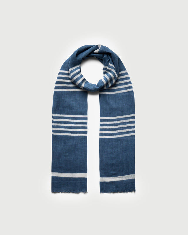 HICKS - Indigo/Blanc