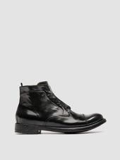 Hive 005 Leather Zipped Boots