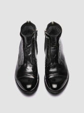 Hive 005 Leather Zipped Boots