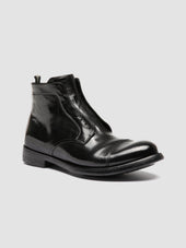Hive 005 Leather Zipped Boots
