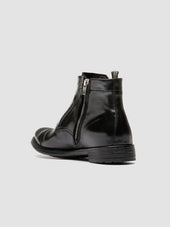 Hive 005 Leather Zipped Boots