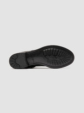 Hive 005 Dark Grey Leather Zipped Boots