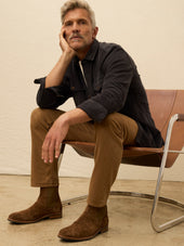 Stretch Terry Corduroy Workshirt