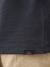 Long Sleeve Waffle Henley