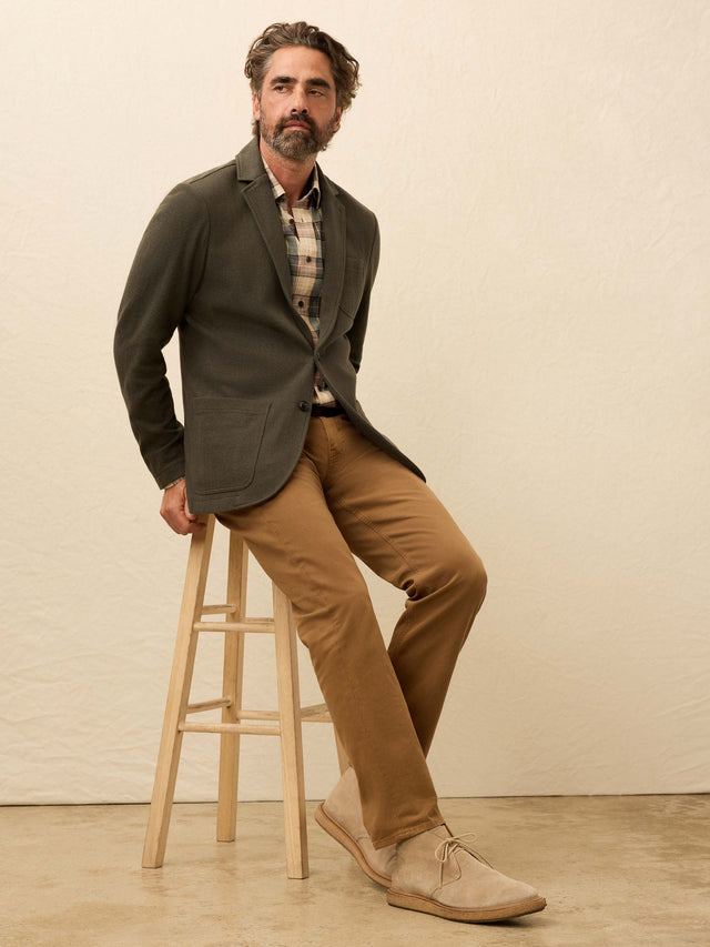 Inlet Knit Tweed Blazer