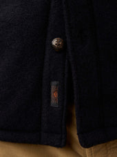 Range Fleece Lined Cpo - Navy Shadow Twill