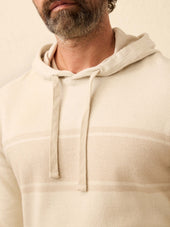 Legend™ Sweater Hoodie - Winter Oat Surf Stripe