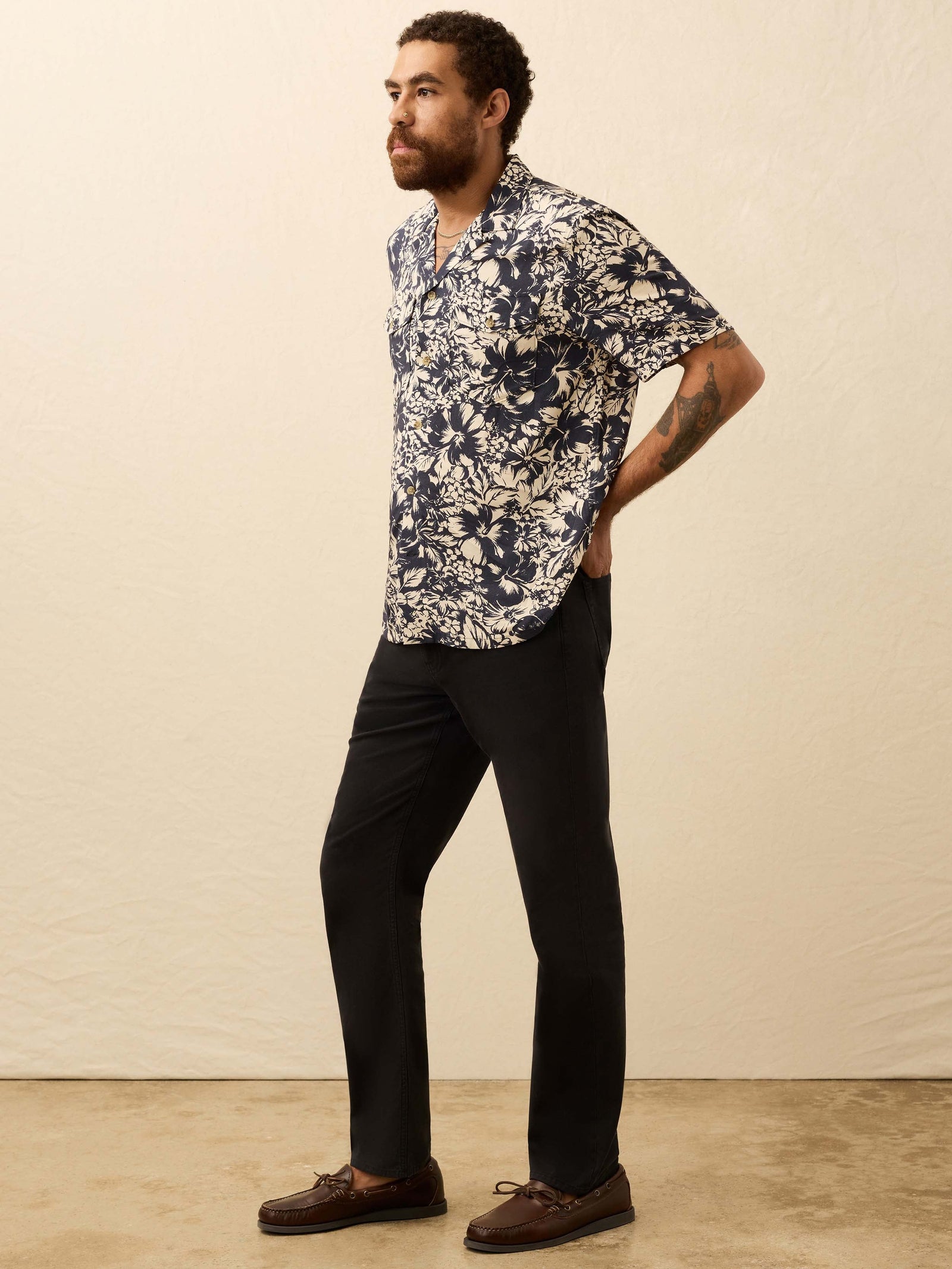 Short Sleeve Bali Camp Shirt