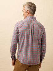 Movement™ Brushed Shirt - Blue Sierra Plaid