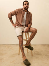 Laguna Linen Shirt - Chestnut Woods