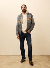 Surf To Snow Zip Cardigan