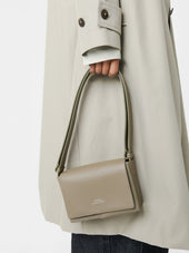 Meshi Mini Leather Bag In Elephant