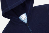 Heavyweight Zip Hoody ~ Indigo