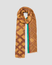 Horizon Orange Scarf