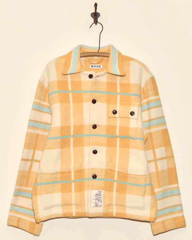Horizon Plaid Blanket Jacket - XS/S