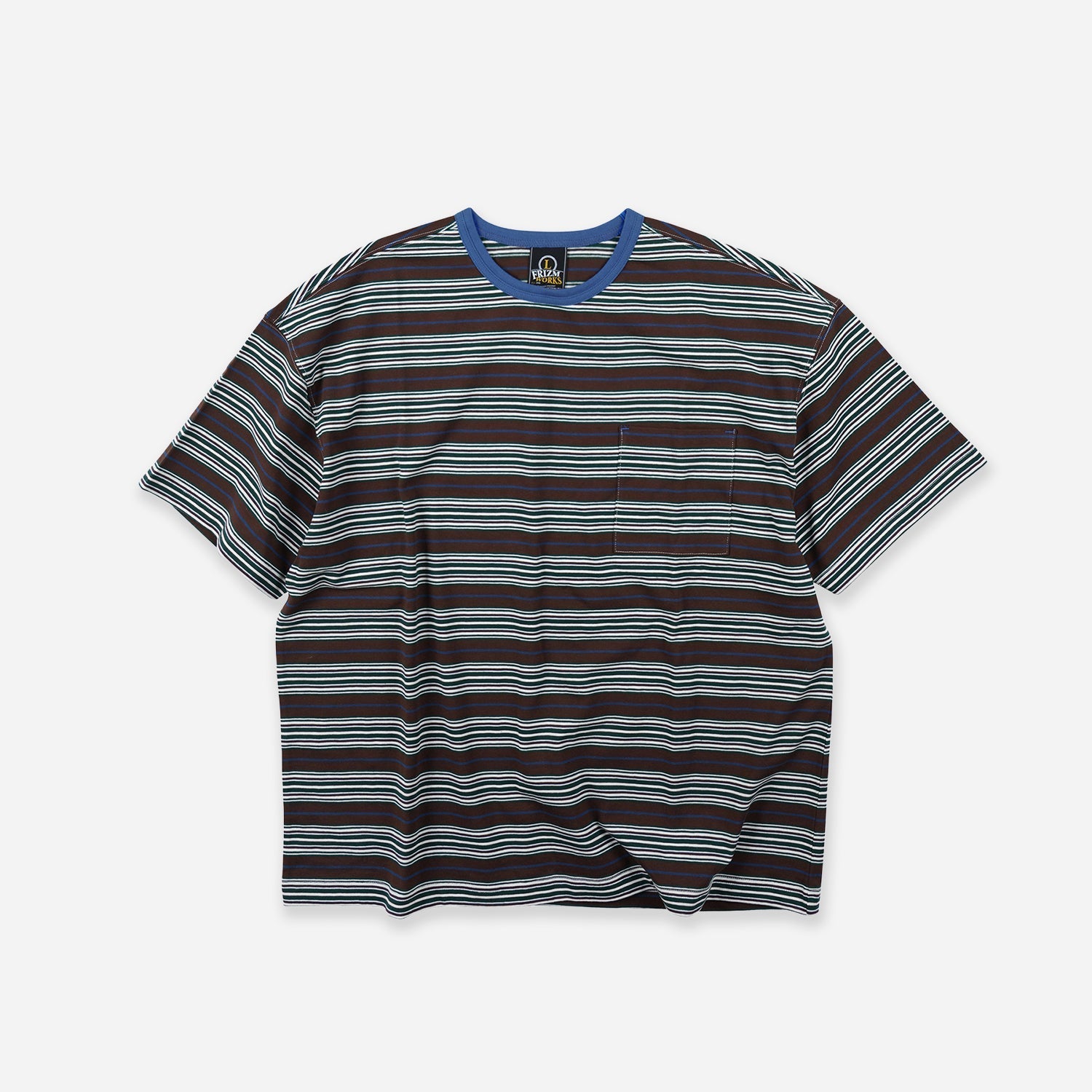 Horizon Stripe Half T Shirt
