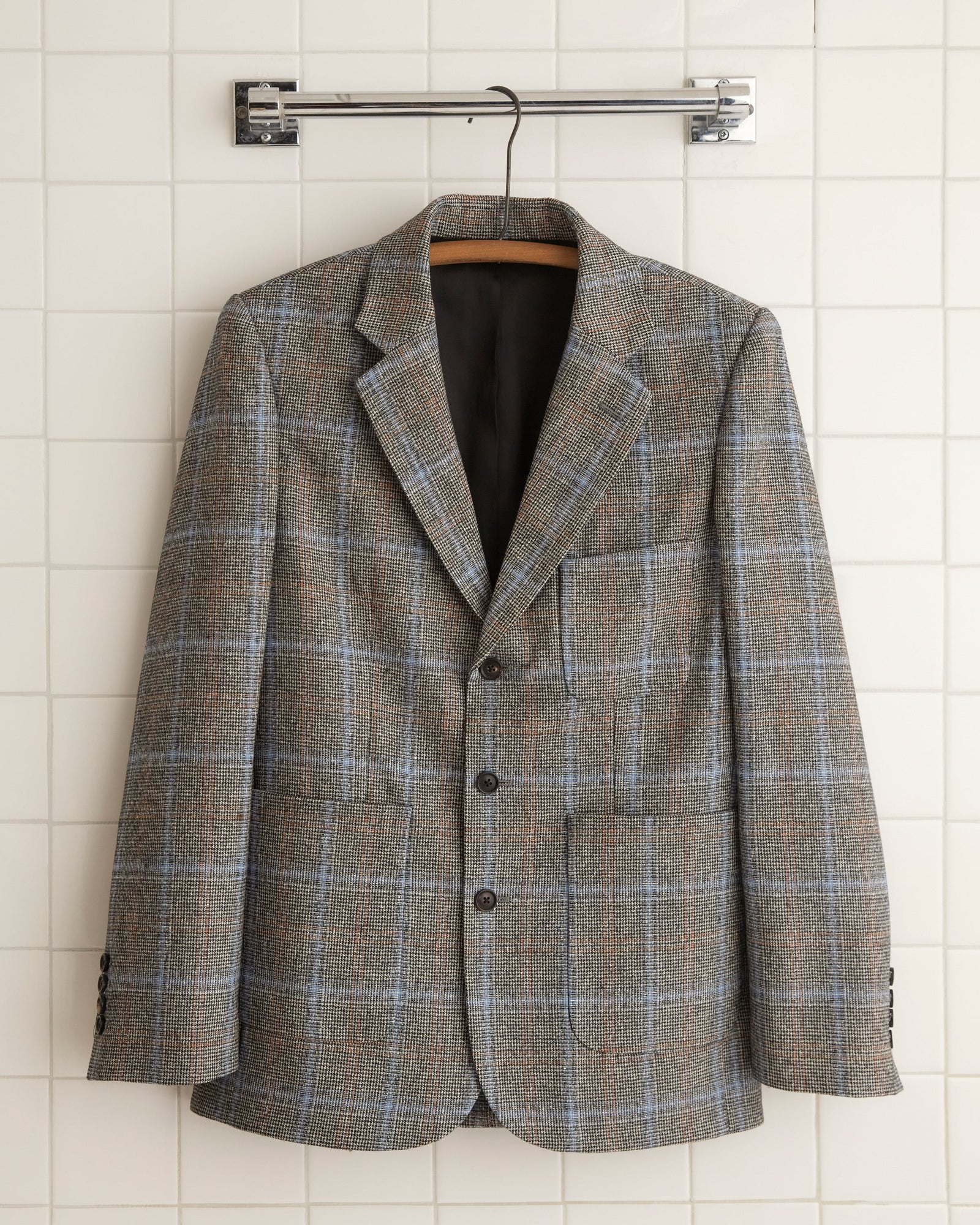 Houndstooth Pigment Suit Jacket 38