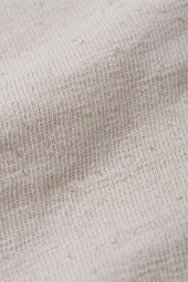 Unbleached Handspun Knit Half Sleeve T Shirt