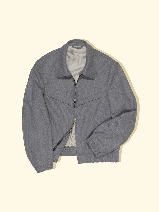 Wingman Jacket Lightweight Feathered Grey The Anthology