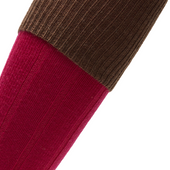 Fuchsia Taupe Laine