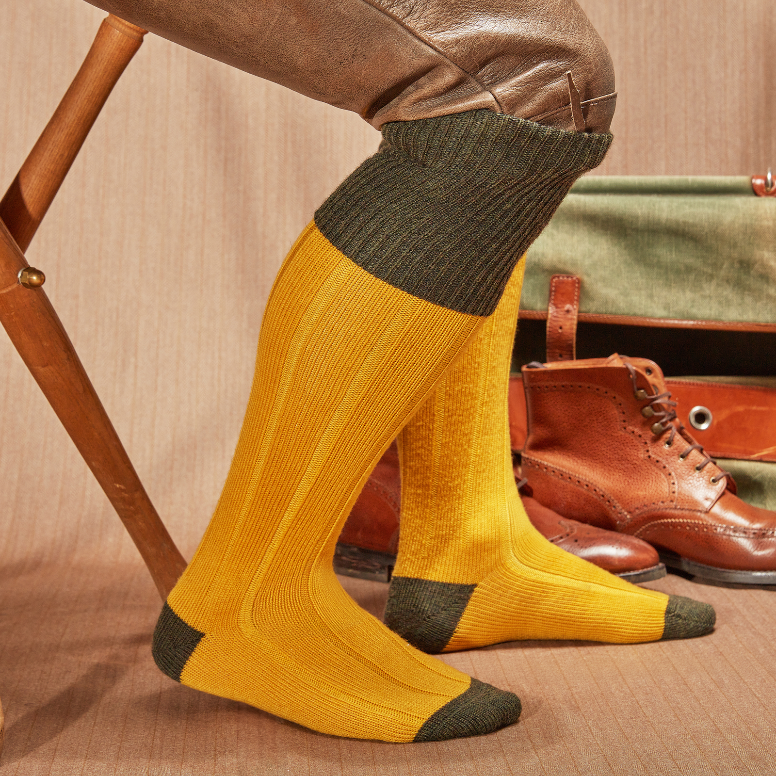 Jaune Kaki Laine