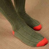 Vert Sauge Orange Laine