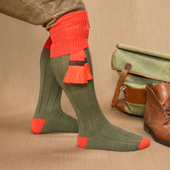 Vert Sauge Orange Laine