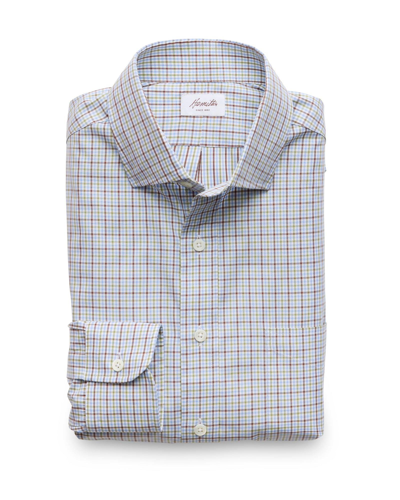 Hanlon Check Brown