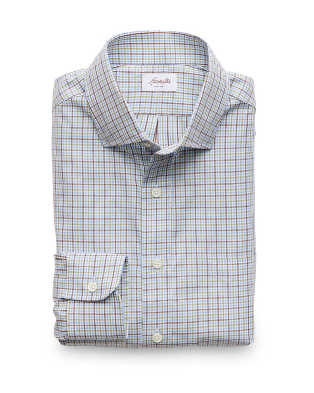 Hanlon Check (Blue/Brown)