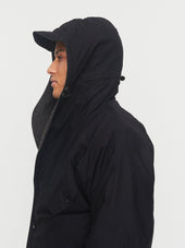 STORM 30-70-2 | Waxed Hooded Parka | Nero