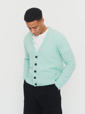LEANDER 30-08-6 | Classic Cardigan | Mint
