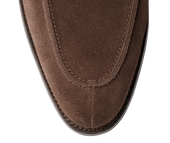 Hardwick Dark Brown Suede