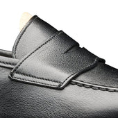 Harvard 2 Black Milled Calf