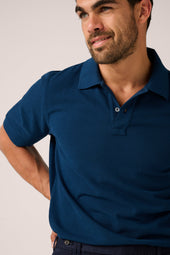 Rosebud Short Sleeve Polo - Marine