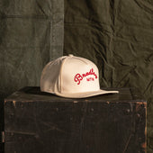 Chainstitch Camper Hat Red