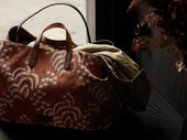 M S Haven Palm Jacquard Cuoio